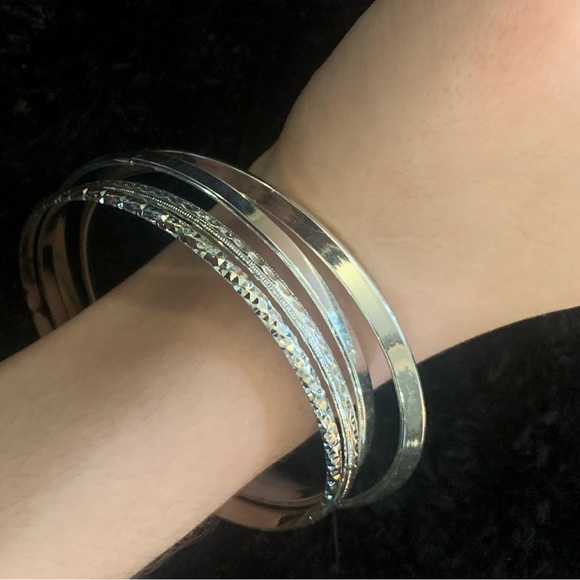 Silver Bangles - Picture 5 of 5
